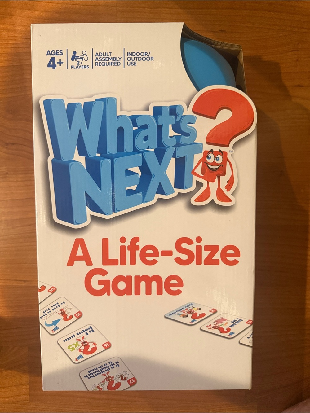 What's Next? A Life-Size Game